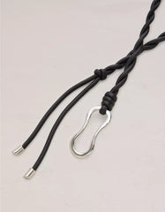 AE77 Leather Rope Belt