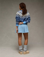 AE High-Waisted Pleated Mini Skirt