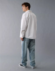 AE Everyday Relaxed Oxford Button-Up Shirt