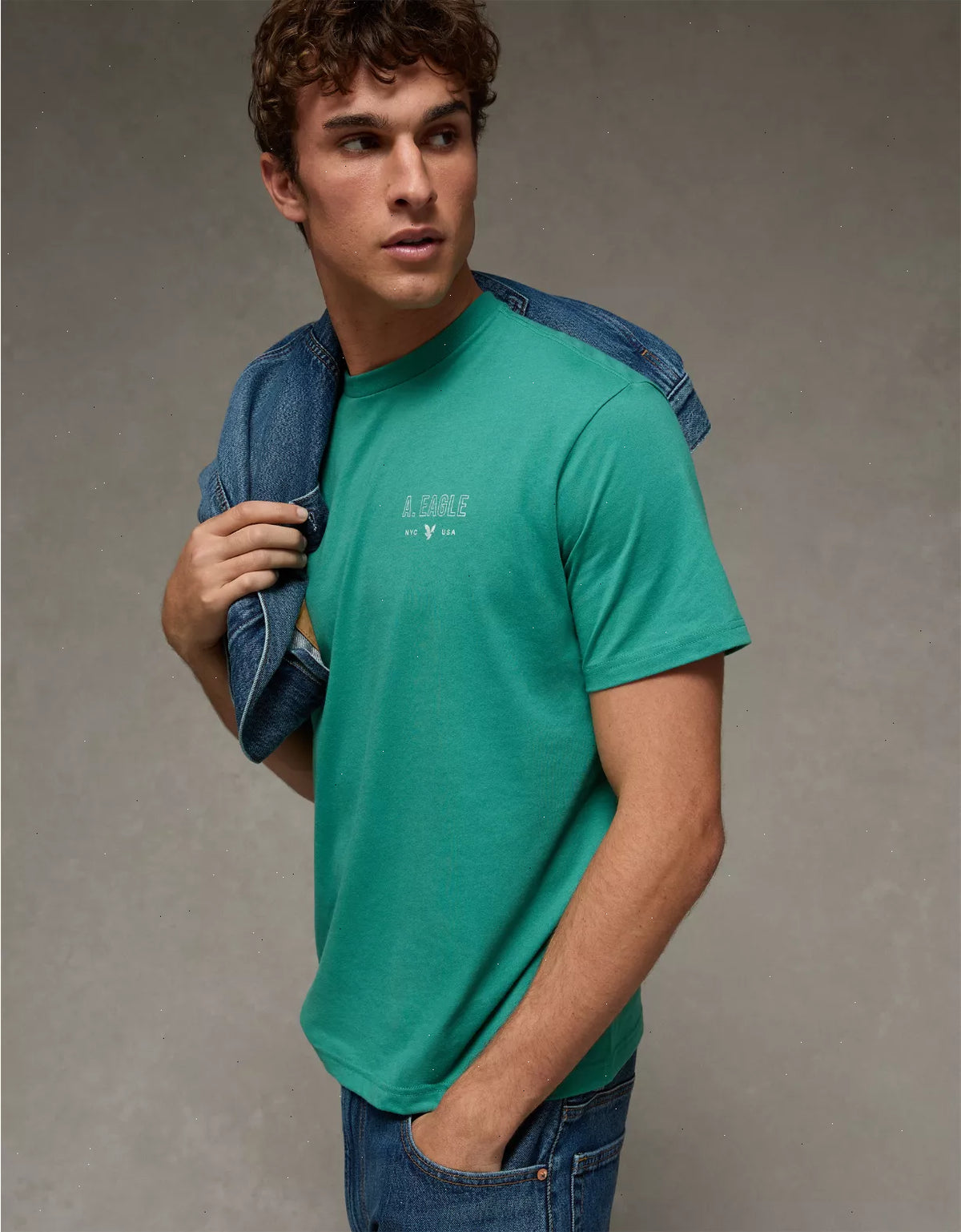 AE Lightweight Icon Logo Graphic T-Shirt