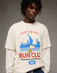 AE Boxy Snoopy Graphic T-Shirt