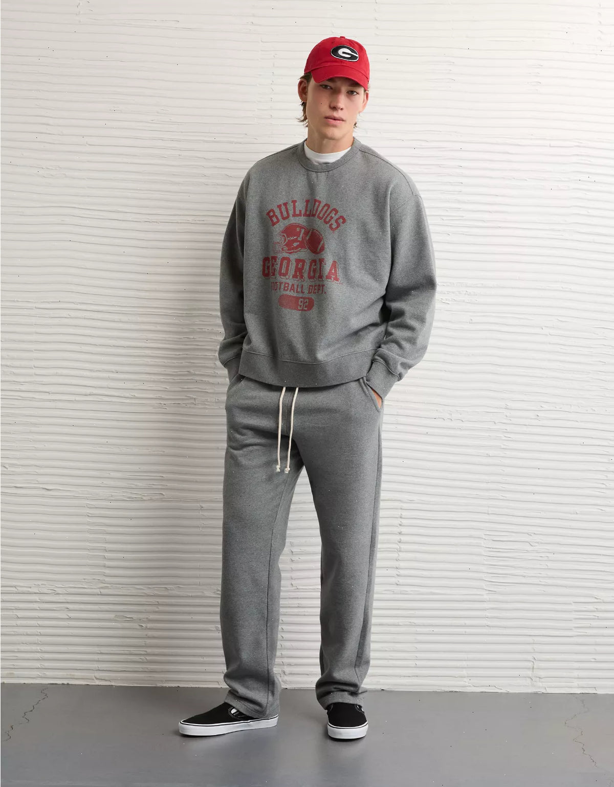 AE Georgia Bulldogs Graphic Sweatshirt