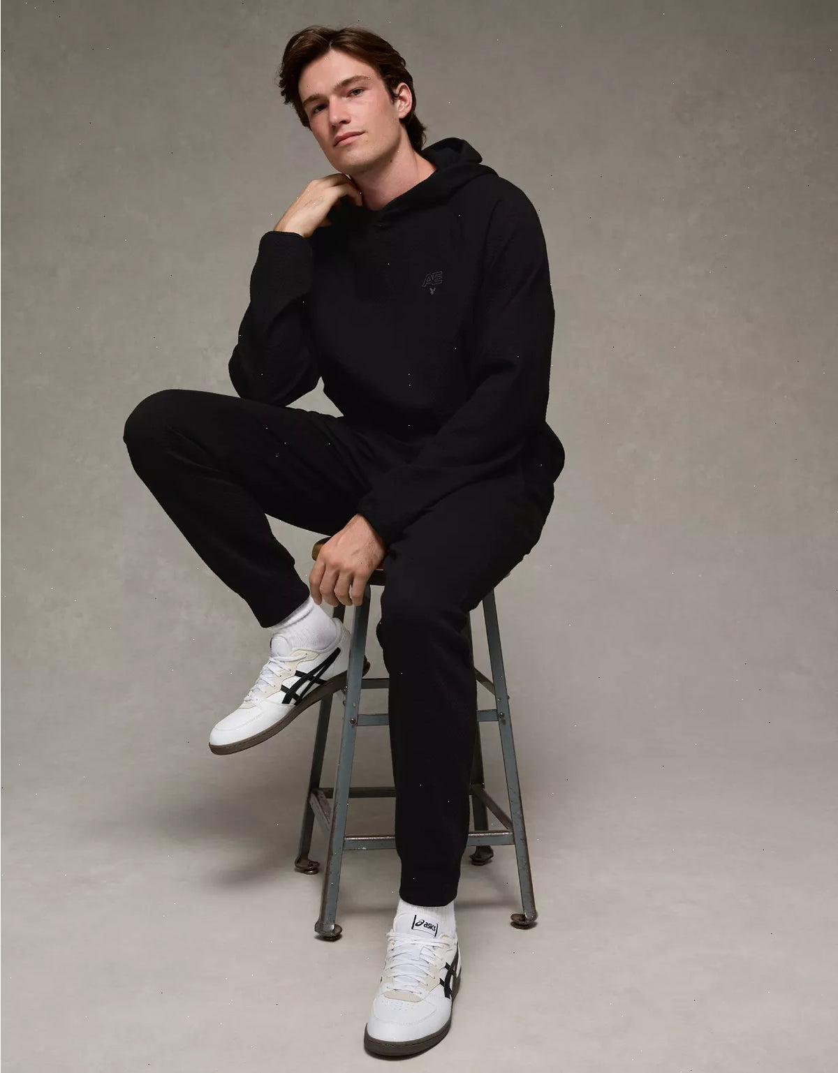 AE 24/7 Textured Hoodie