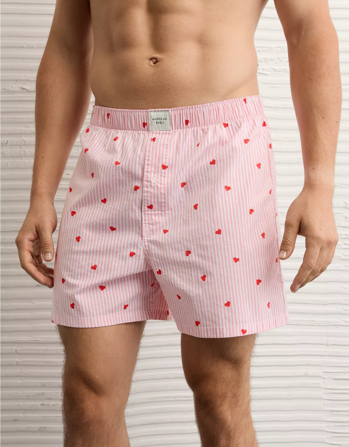 AEO Men's Stretch Hearts Classic Boxer Short