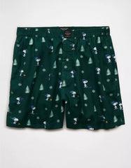 AEO Peanuts Flannel Pocket Boxer Short