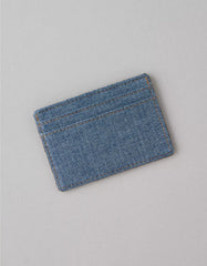 AE Leather & Denim Cardholder