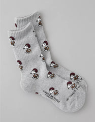 AE Peanuts Crew Socks