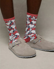 AE Snoopy Crew Socks