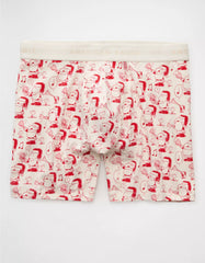 AEO Men's Snoopy Santa 6" Classic Boxer Brief