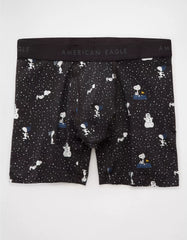 AEO Men's Snoopy Snowstorm 6" Classic Boxer Brief