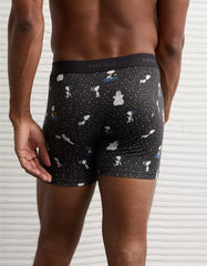 AEO Men's Snoopy Snowstorm 6" Classic Boxer Brief