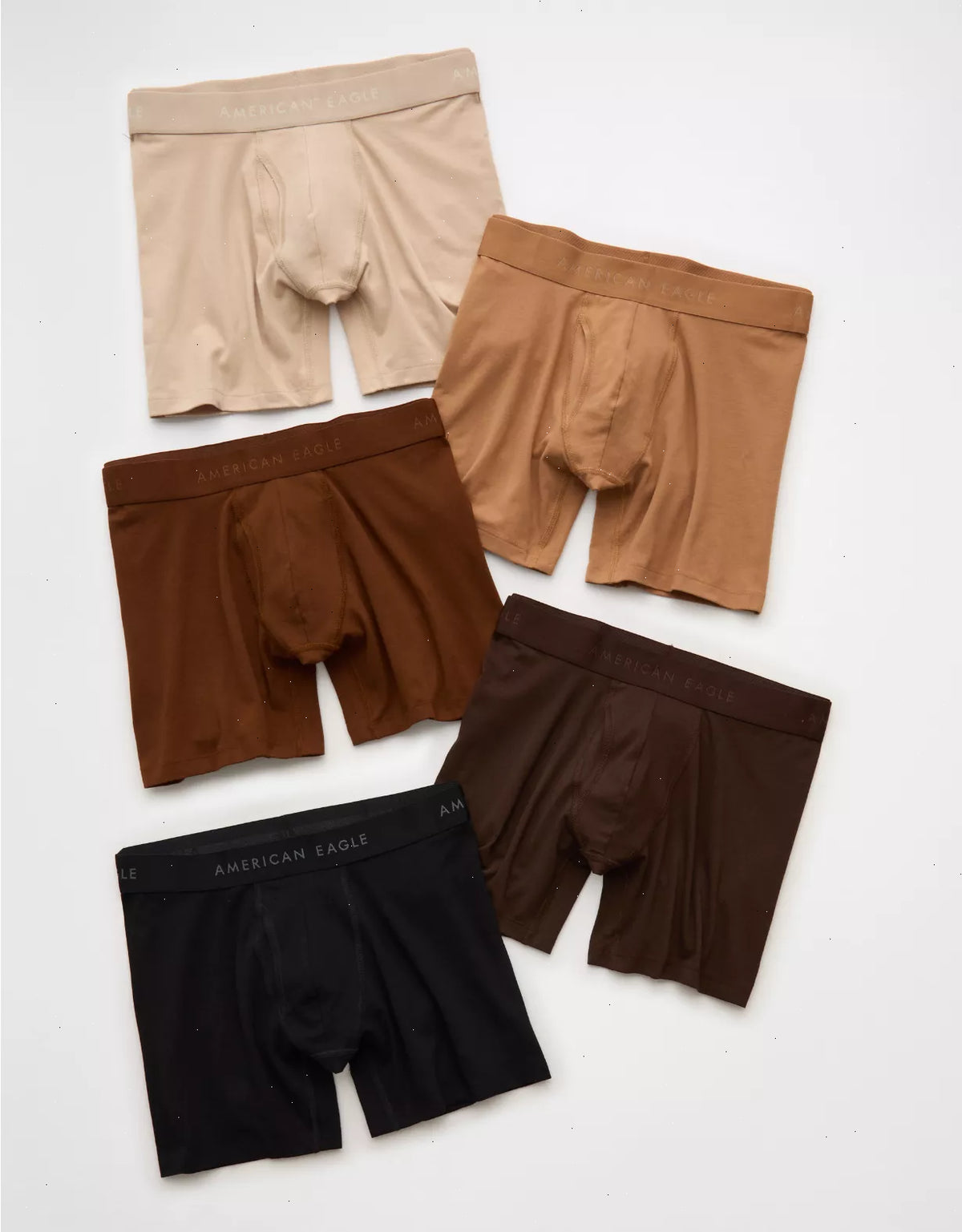 AEO Men's 6" Classic Boxer Brief 5-Pack