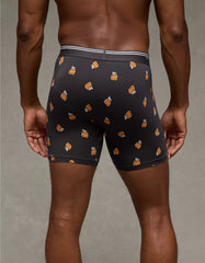 AEO Men's Snoopy Pumpkin 6" Ultra Soft Boxer Brief