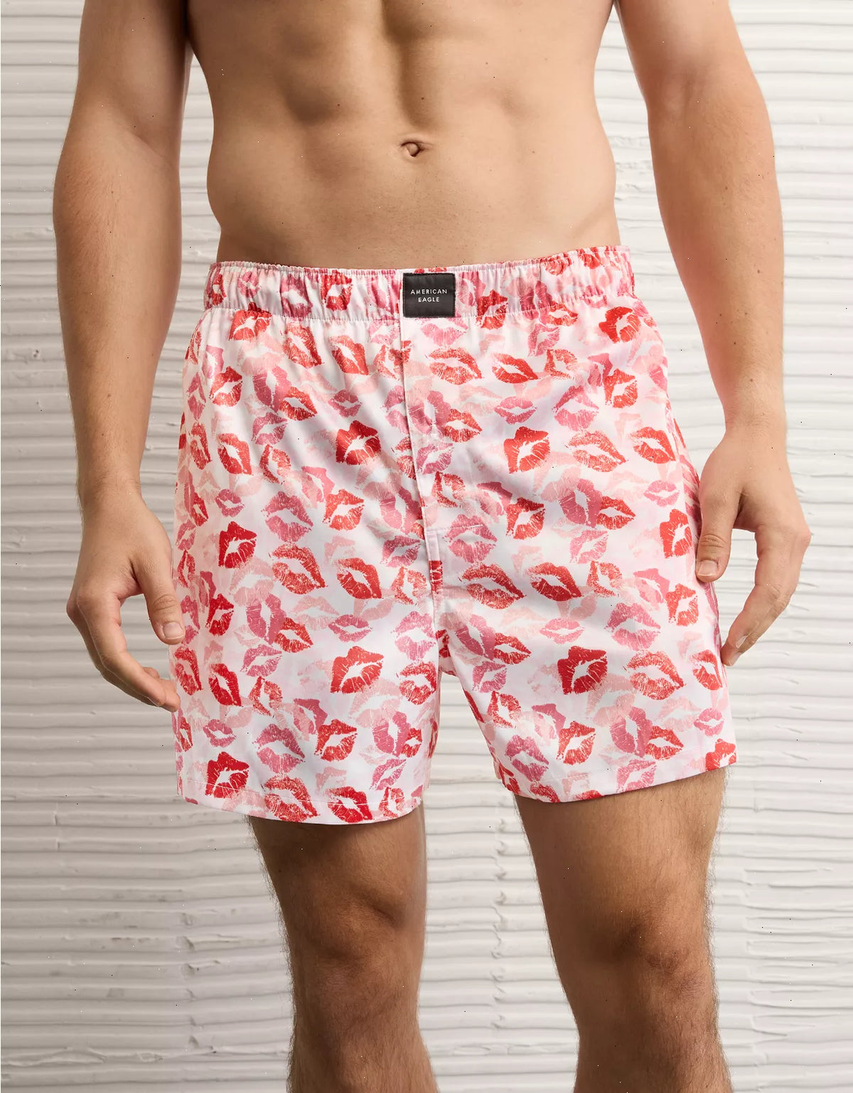 AEO Men's Valentine's Day Satin Pocket Boxer Short