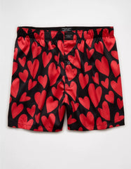 AEO Men's Valentine's Day Satin Pocket Boxer Short