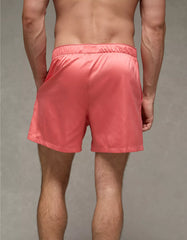 AEO Men's Satin Pocket Boxer Short