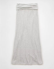 AE Cozy High-Waisted Foldover Maxi Skirt
