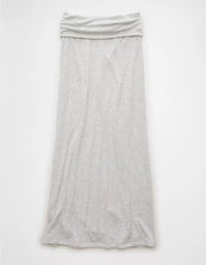 AE Cozy High-Waisted Foldover Maxi Skirt