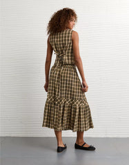 AE Plaid Maxi Skirt
