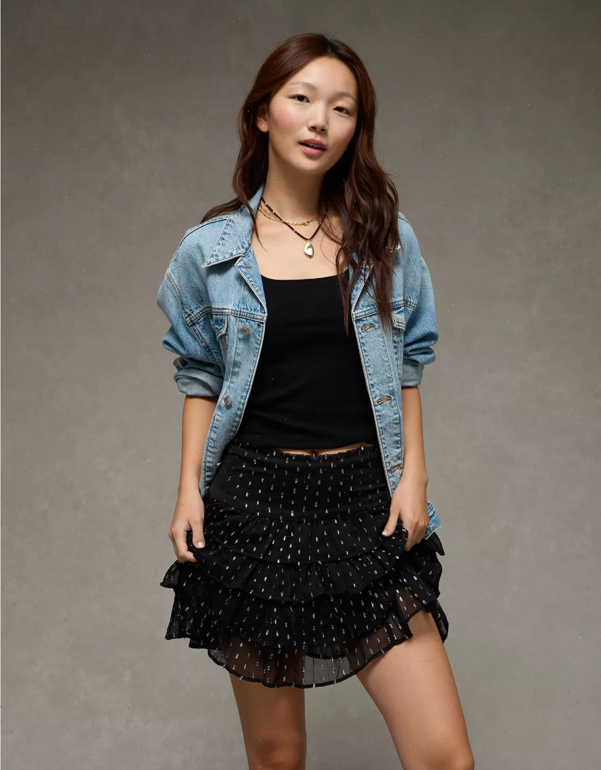 AE Ruffle Mini Skort