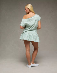 AE Striped Knit Mini Skort