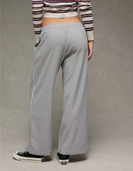 AE Stretch Low Rise Wide-Leg Track Pant