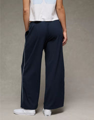 AE Stretch Low Rise Wide-Leg Track Pant