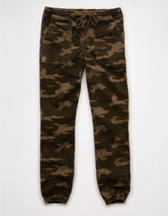 AE Camo Stretch High-Waisted Jegging Jogger