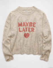 AE Whoa So Soft Valentine's Day Sweater