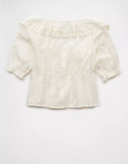 AE Ruffle Lace Blouse