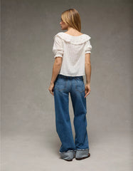 AE Ruffle Lace Blouse