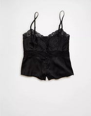 AE Pintuck Satin Cami Top