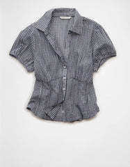 AE Short-Sleeve Button-Up Shirt