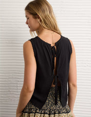 AE V-Neck Tie Back Top