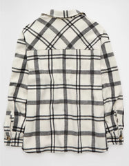 AE Oversized Plaid Shacket