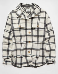 AE Oversized Plaid Shacket