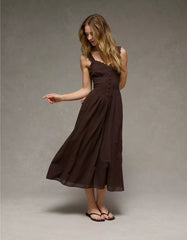 AE Sweetheart Corset Midi Dress