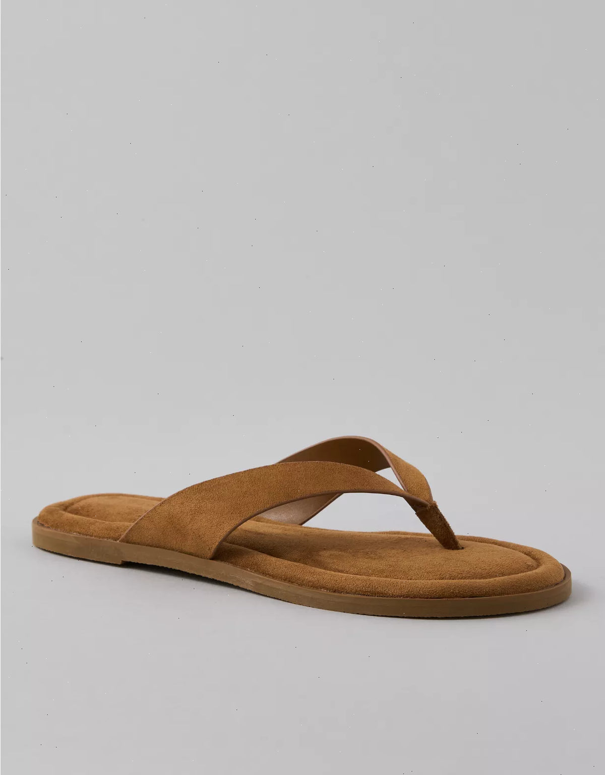 AE Faux Suede Thong Sandal