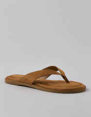 AE Faux Suede Thong Sandal