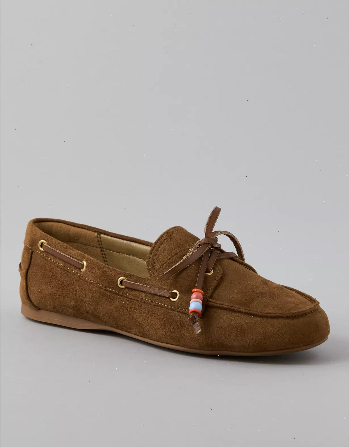 AE Faux Suede Boat Shoe
