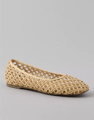 AE Raffia Ballet Flat