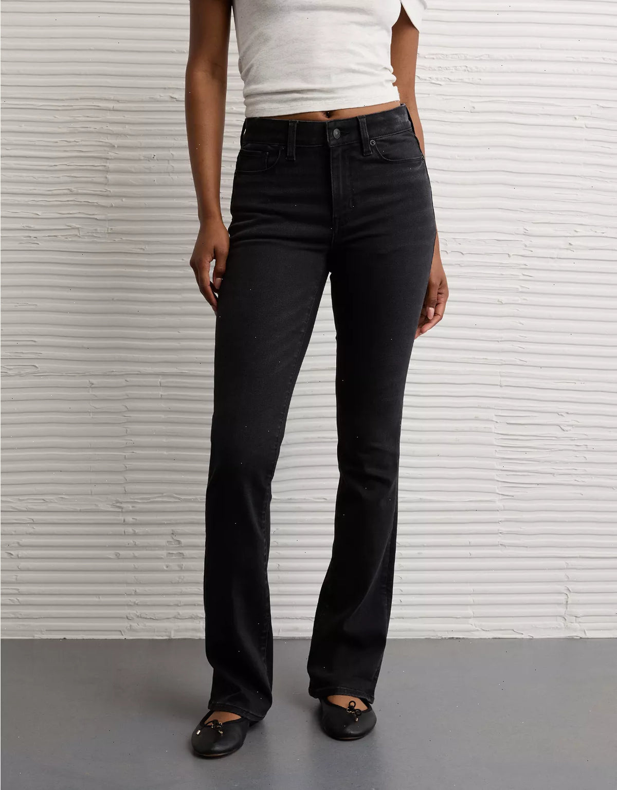 AE Next Level High-Waisted Skinny Kick Jean