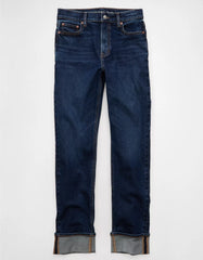 AE Stretch Super High-Waisted Straight Jean