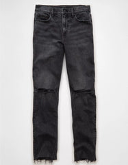 AE Stretch Super High-Waisted Straight Jean