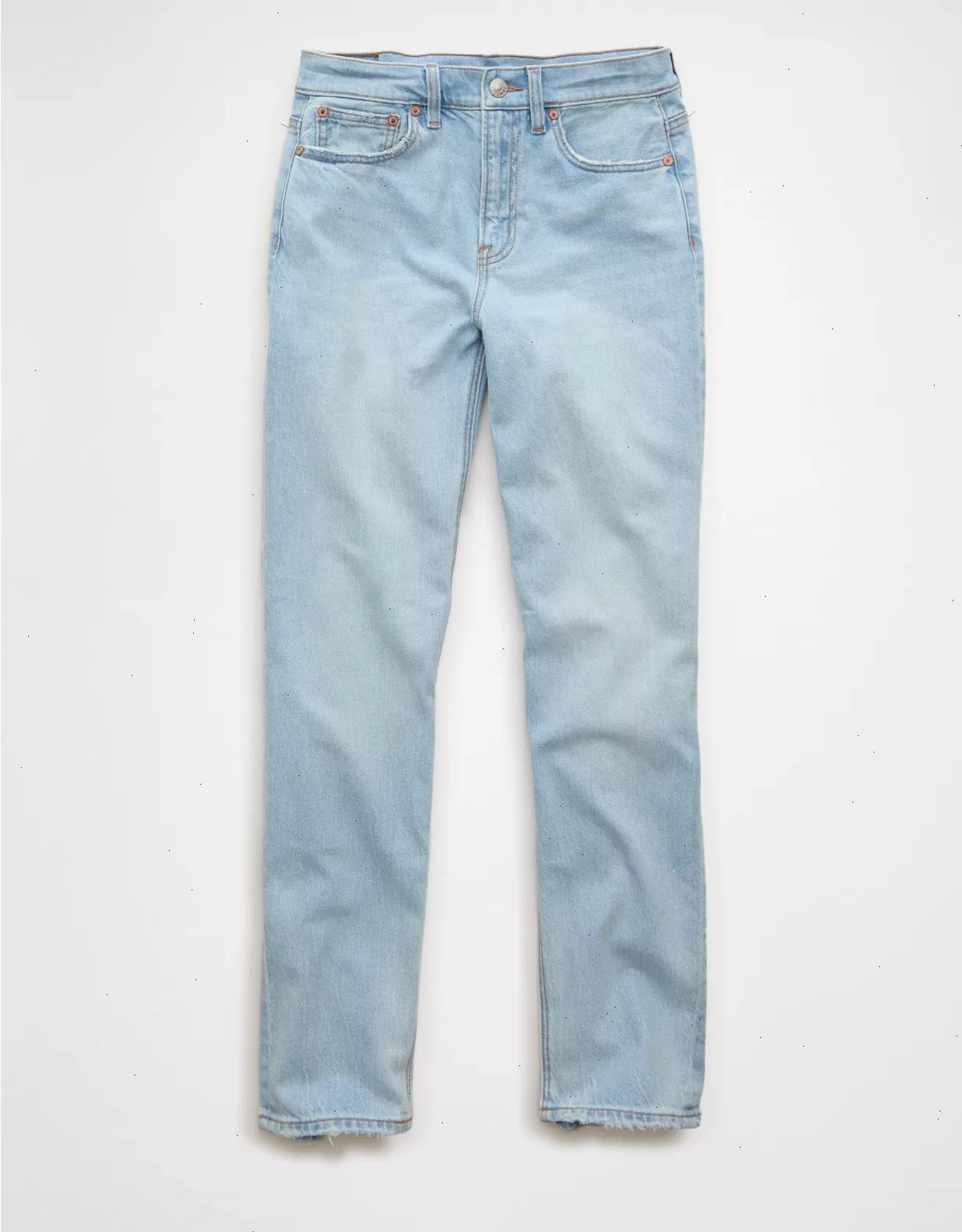 AE Stretch Super High-Waisted Straight Jean
