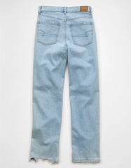 AE Strigid Ripped Super High-Waisted Baggy Straight Jean