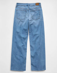 AE Dreamy Drape Stretch Ripped Low-Rise Baggy Wide-Leg Jean