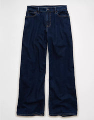 AE Dreamy Drapey Stretch Super High-Waisted Baggy Wide-Leg Jean