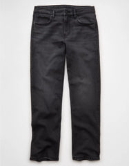 AE Embellished Stretch Low-Rise Baggy Straight Jean