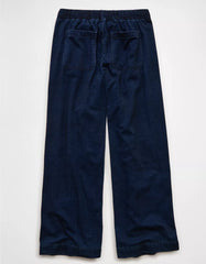 AE Cozy Dreamy Drape Low-Rise Ultra Wide-Leg Jean